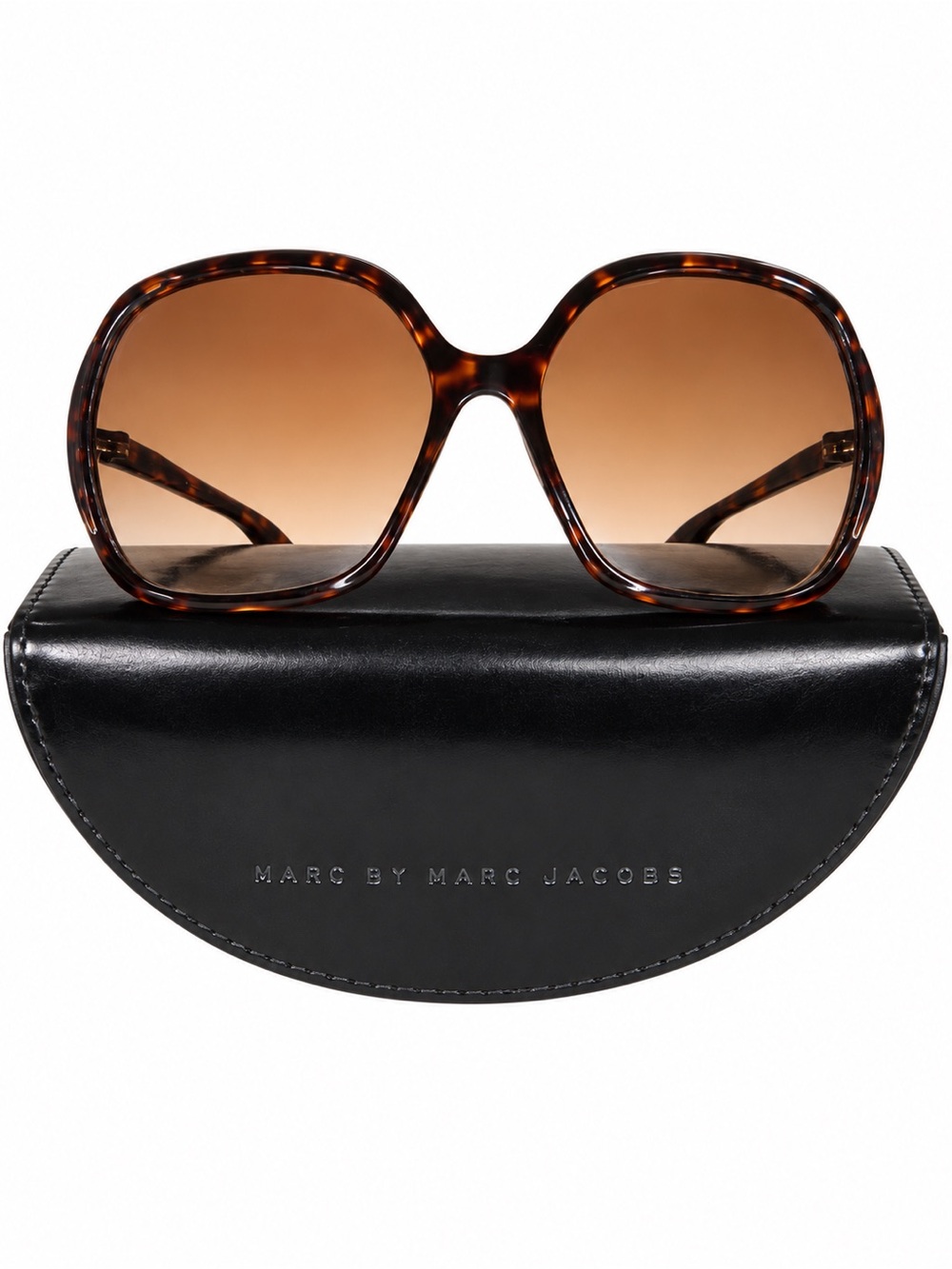 Marc Jacobs Tortoiseshell Sunglasses w/ Brown Gradient Lenses (scratched)
